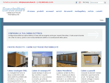 Tablet Screenshot of cabinelettriche.it